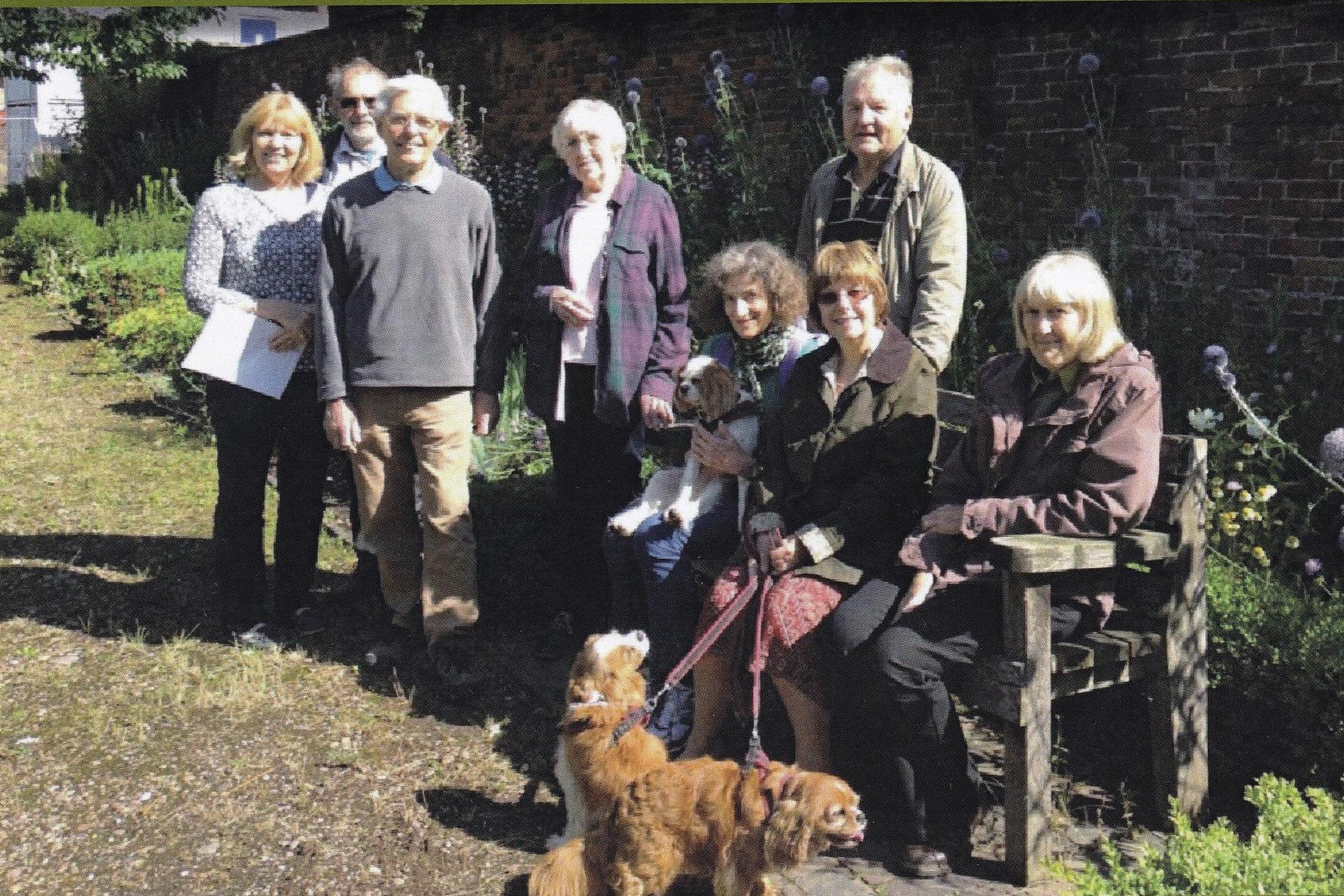The Monks Walk Group in 2015